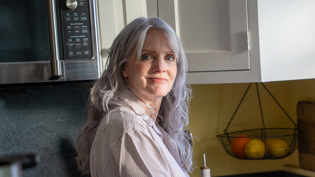 Maggie in the kitchen