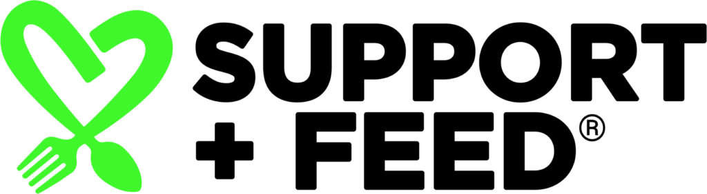 Support + Feed logo